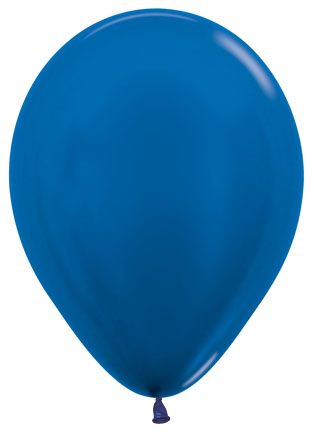 05" Metallic Blue (50pcs) Sempertex Balloons