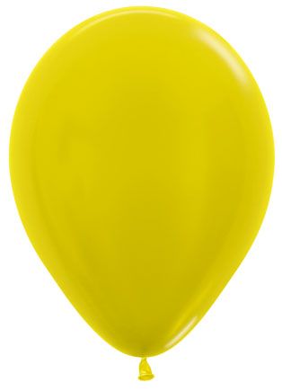 11" Metallic Yellow (50pcs) Sempertex Balloons