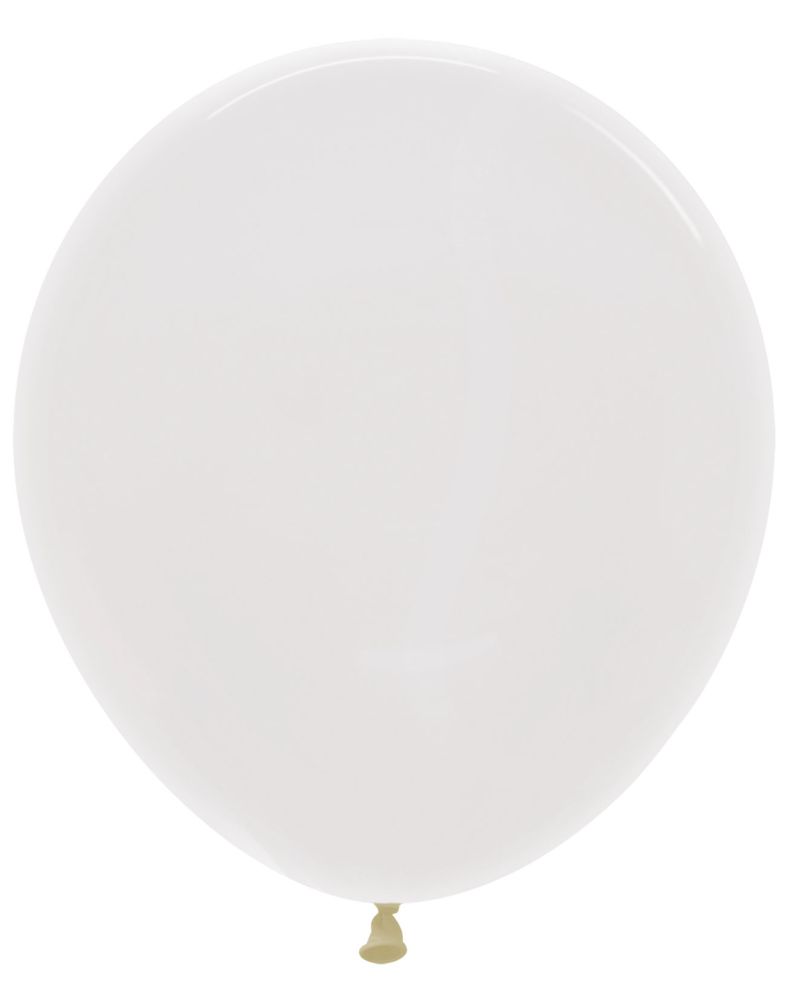 18" Crystal Clear (25pcs) Sempertex Balloons