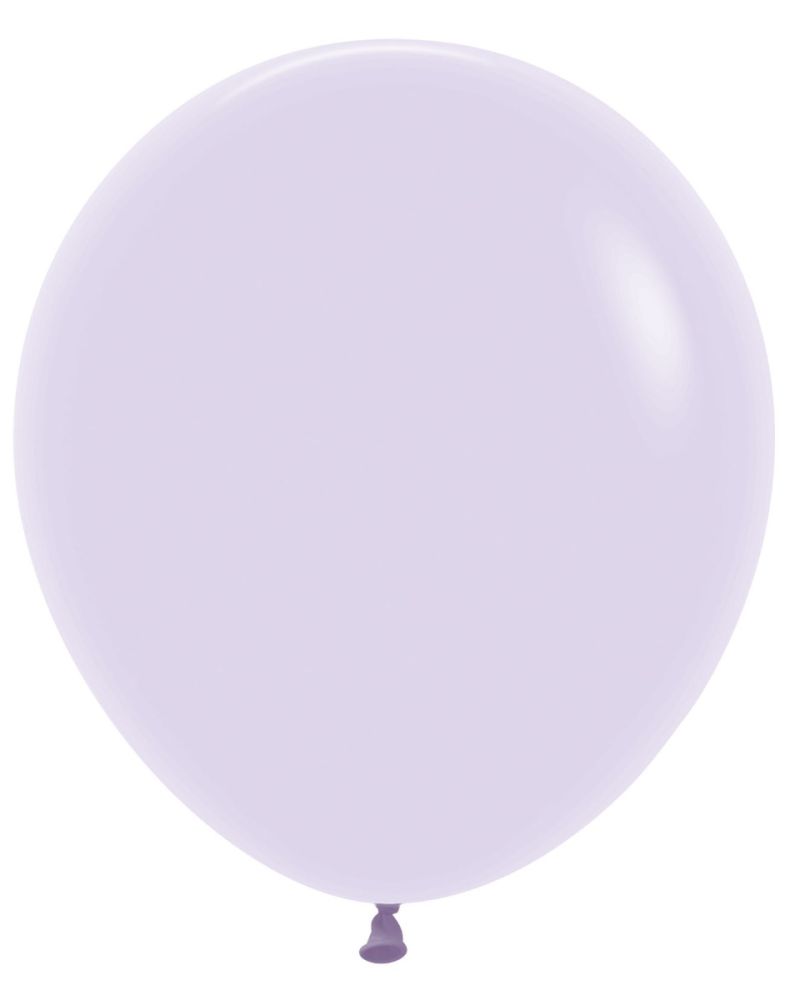 18" Pastel Matte Lilac (25pcs) Sempertex Balloons