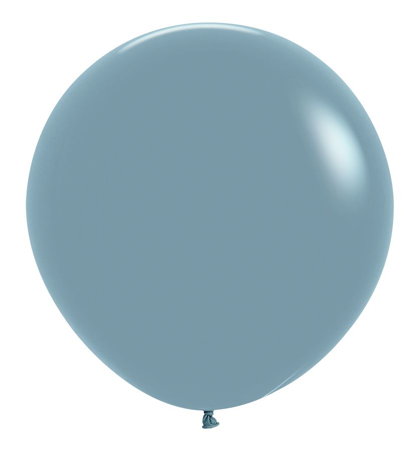 24" Pastel Dusk Blue (10pcs) Sempertex Balloons