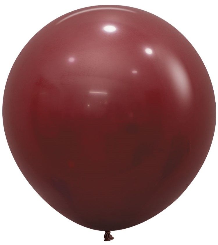 24" Fashion Merlot (10pcs) Sempertex Balloons