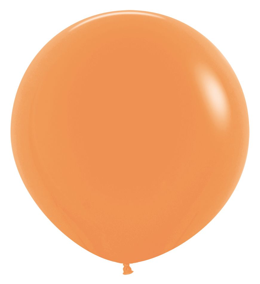 24" Neon Orange (10pcs) Sempertex Balloons