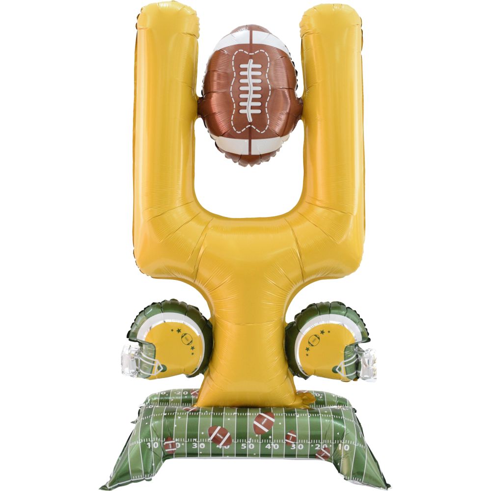 59" Standing Football Field Goal Balloon