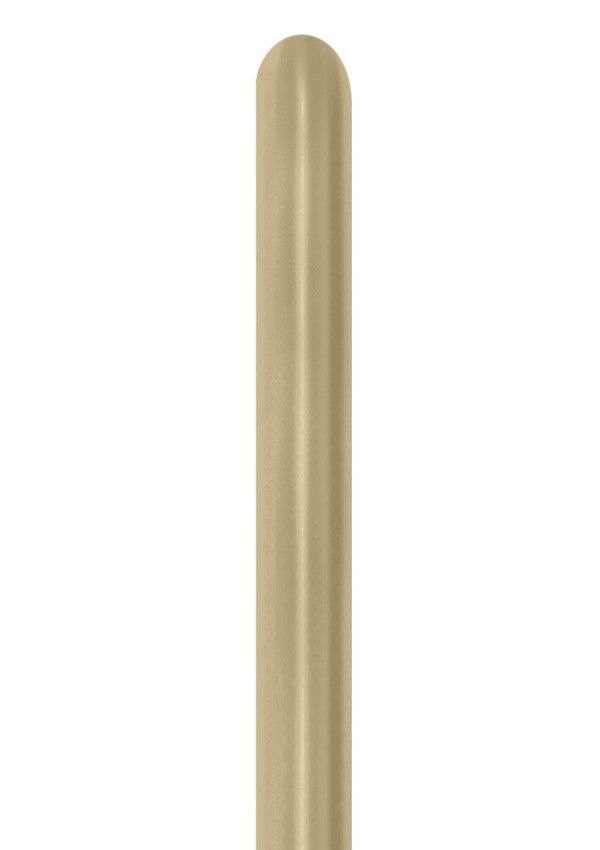 260 Silk Gold Dust (50pcs) Sempertex Balloons