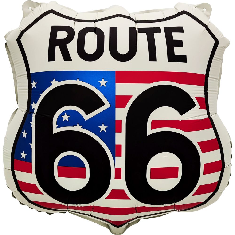 19" Route 66 Highway Sign Balloon