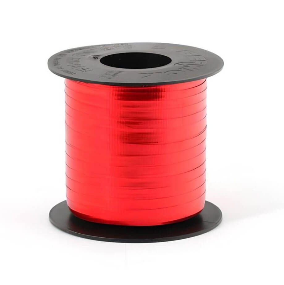 Curling Ribbon - Metallic Hot Red