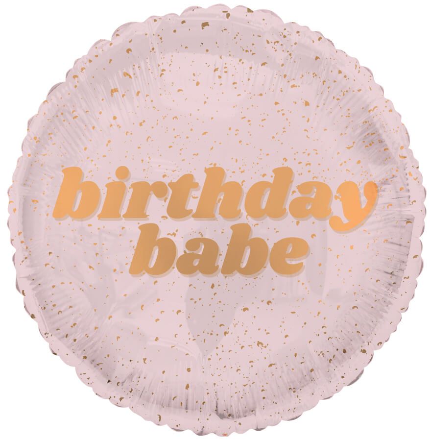 18" Birthday Babe Balloon