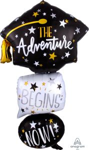 Multi-Balloon Grad Cap Bubbles