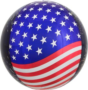 Orbz Stars, Stripes and Fireworks Balloon