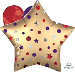 Supershape Satin Birthday Balloons
