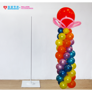 5.75 ft Balloon Column with Metal Base Plate