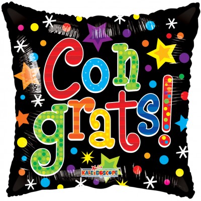 18" SP: PR COLORFUL CONGRATS GB