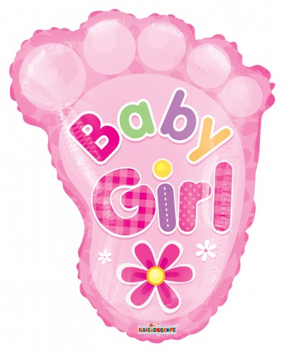 20" SP: PR BABY GIRL FOOT SHAPE GB