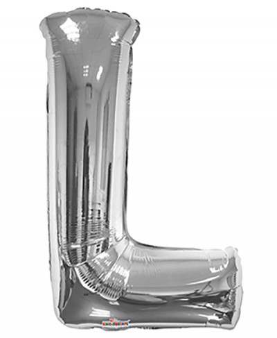  34" SP: Silver Shape Letter L