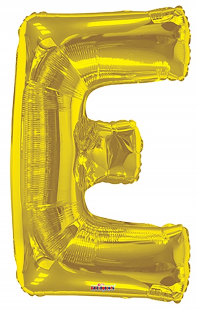  34" SP: Gold Shape Letter E