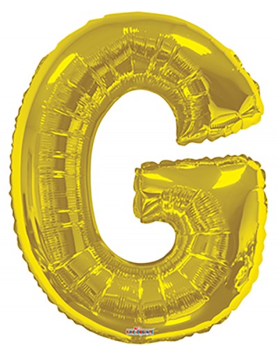  34" SP: Gold Shape Letter G