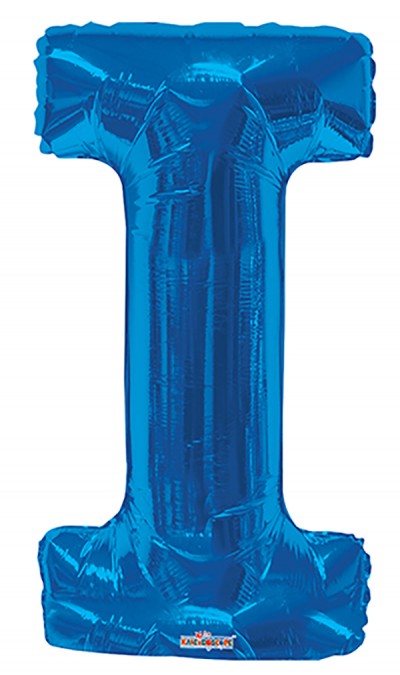  34" SP: Royal Blue Shape Letter I