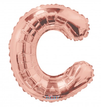  AirFilled 14" SP: Rose Gold Shape Letter C