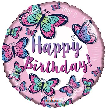  18" SP: BV Birthday Butterflies