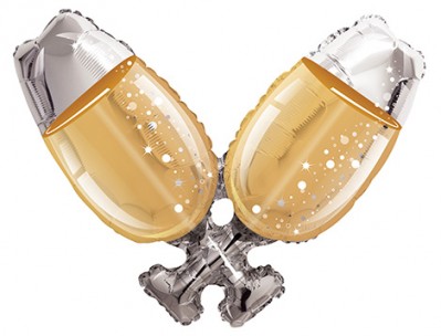  36" SP: Champagne Glasses Shape