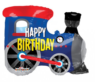  12" Birthday Choo Choo Shape