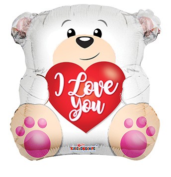 18" SP: PR Love Polar Bear Shape