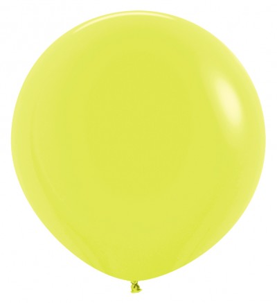24" Neon Yellow Large (10pcs)