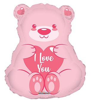 18" SP: PR ILY Pink Bear GB