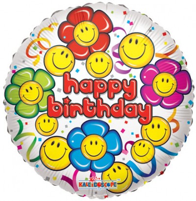 18" SP: SV Birthday Smiley