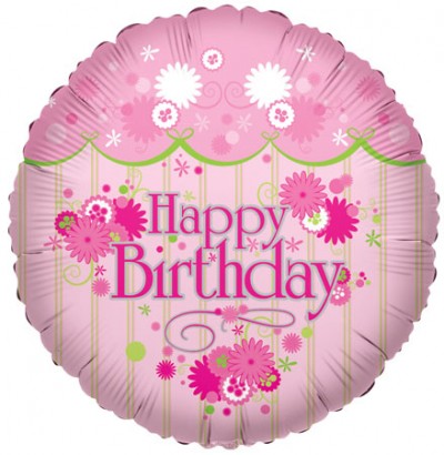 18" SP: Happy Birthday Border