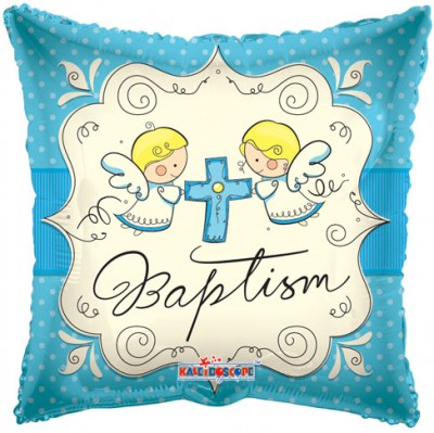 18" SP: Cute Angels Baptism Boy