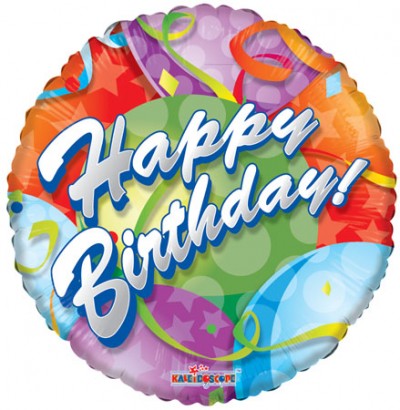 18" SP: Birthday Festive Balloons