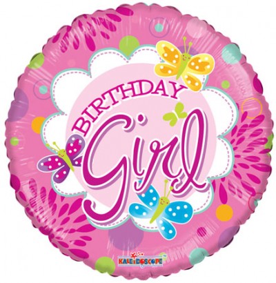 18" SP: Birthday Juvenile Girl