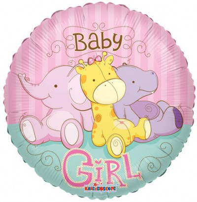 18" SP: SV Baby Girl Jungle Animals