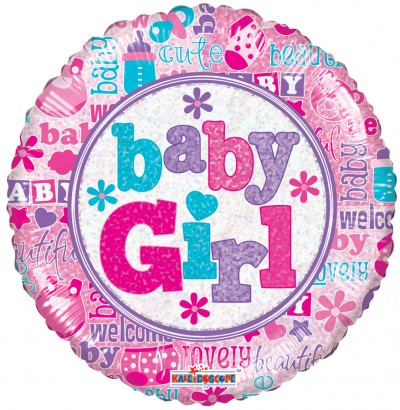 18" SP: BABY GIRL HOLOGRAPHIC