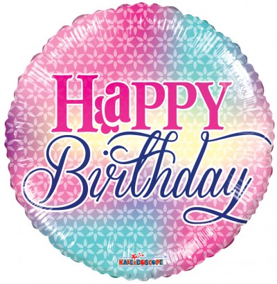 18" SP: SV BIRTHDAY GIRLY COLORS
