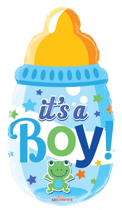 20" SP: BABY BOTTLE BOY SHAPE