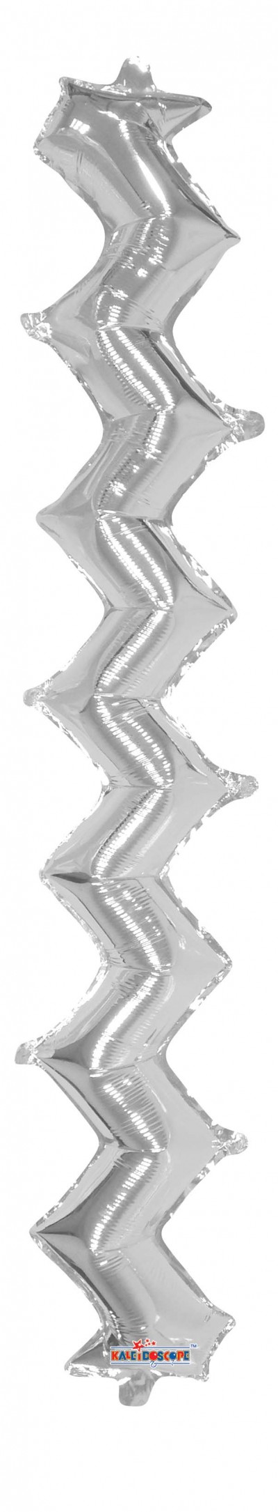 Air-Filled Zig Zag Wall Silver