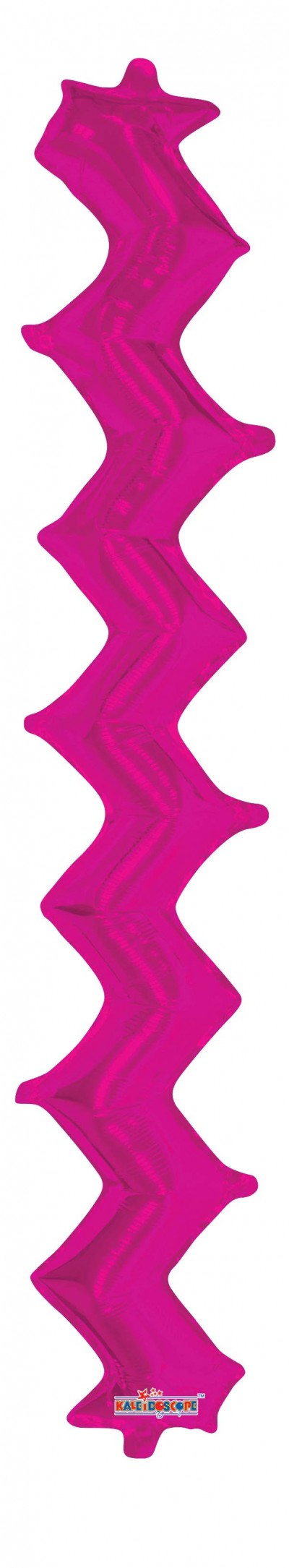  Air-Filled Zig Zag Wall Magenta