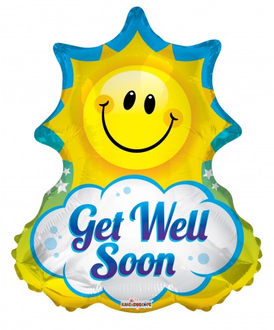 28" SP: BV Get Well Sun Shape