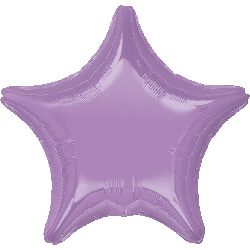 19" Pearl Lavender Decorator Star