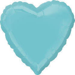  Robins Egg Blue Decorator Heart