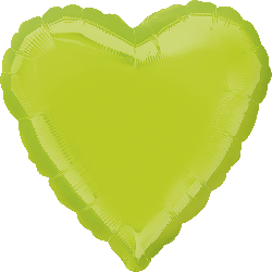  Kiwi Green Decorator Heart