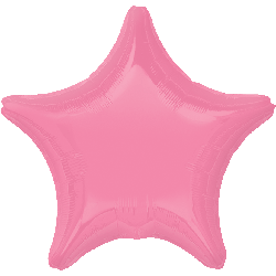 19" Bright Bubble Gum Pink Decorator Star