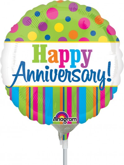 9" Bright Anniversary