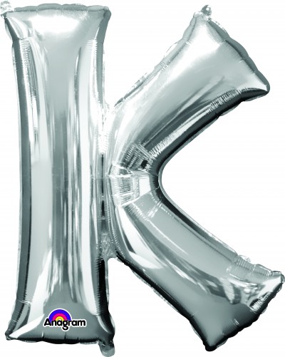 Anagram MiniShape Letter "K" Silver