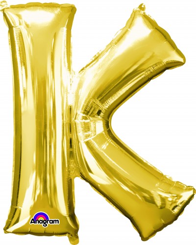 Anagram SuperShape Letter "K" Gold