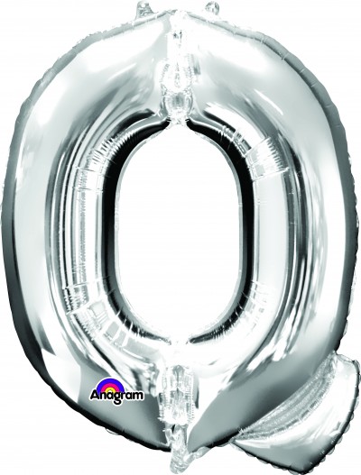 Anagram SuperShape Letter "Q" Silver