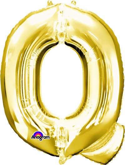 Anagram SuperShape Letter "Q" Gold